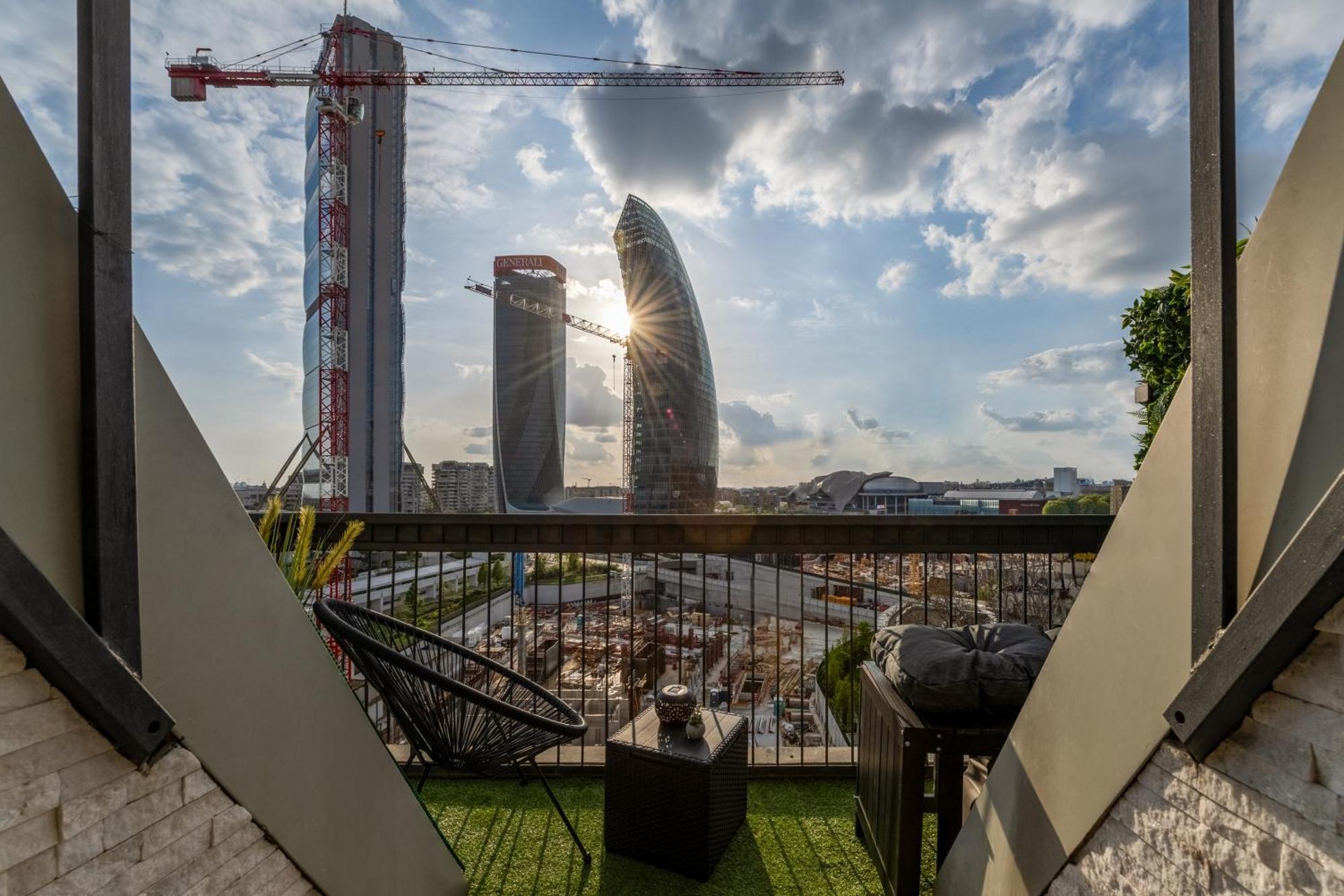 Luxury Skyview Suite - Citylife Apartment - Mico ミラノ エクステリア 写真